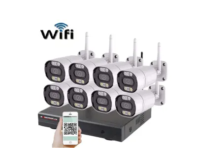 Bezdr�tov� 8 kamerov� syst�m  WIP8-105B 3MPx