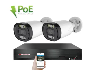 2 kamerov� syst�m PoE IP XM-213D 8MPx 4K
