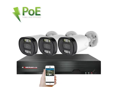 3 kamerov� syst�m PoE IP XM-313D 8MPx 4K