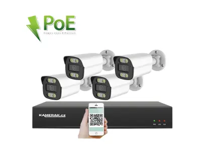 4 kamerov� syst�m PoE IP XM-414B 4MPx