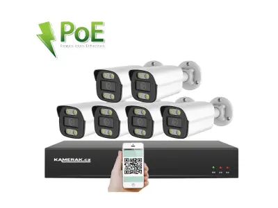 6 kamerov� syst�m PoE IP XM-614B 4MPx