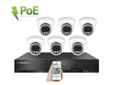 6 kamerov� IP syst�m 4K PoE IP XM-609D 8MPx