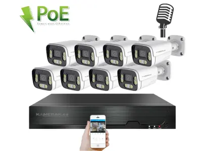 8 kamerov� syst�m 4K PoE IP XM-806D 8MPx