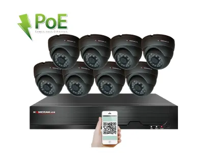 8 kamerov� syst�m PoE IP XM-811D 8MPx