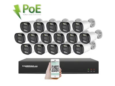 16 kamerov� syst�m PoE IP XM-1613D 8MPx 4K