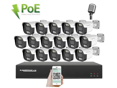 16 kamerov� syst�m PoE IP XM-1614D 8MPx