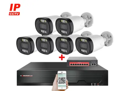 6 kamerov� IP syst�m IP XM-613B-Ext. 4MPx s extern�m PoE nap�jen�m