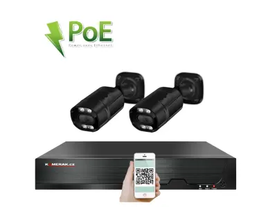 2 kamerov�  syst�m PoE IP XM-212A 3MPx