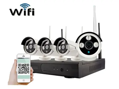 Bezdr�tov� 4 kamerov� syst�m WIP4-102B 3MPx