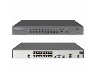 Rekord�r pro 16 IP kamery s vestav�n�m PoE nap�jen�m