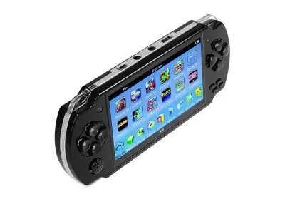 P�enosn� hern� konzola X6 4.3 LCD, 8GB, 2000 vestav�n�ch her, �ern�