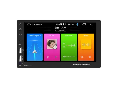2 DIN Autor�dio A2838 Android 9.1, P�ehr�va� s GPS WIFI BT FM Phone Link USB