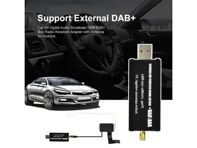 DAB+ vnit�n� aktivn� ant�na A2124 s USB