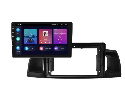 2DIN Autor�dio 9palc� LCD A3018  Android 11 s r�me�kem A7082 pro Toyota corolla ex 2007-2012 (matt black)