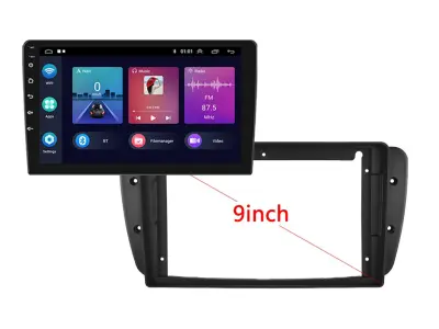 2DIN Autor�dio 9" LCD A3018 Android 11 s r�me�kem  A7217 pro SEAT IBIZA 2013