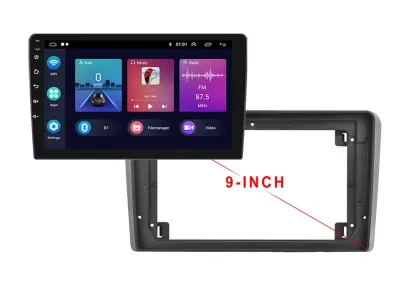 2DIN Autor�dio 9" LCD A3018 Android 11 s r�me�kem  A7618 pro Audi A3 2008-2012