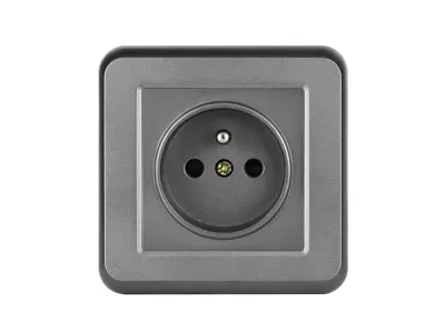 UNIC Elektrick� z�suvka 230V �ed� plast