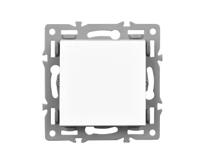 UNIC modul MDV03 vyp�na� k��ov� �.7, plast b�l� pro r�me�ek 82mm