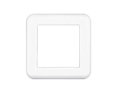 UNIC r�me�ek pro 1 modul, 82mm plast b�l�