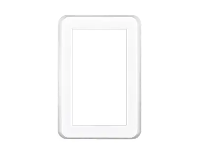 R�me�ek pro modul dvojz�suvka, 122mm plast b�l�