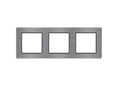 R�me�ek 224mm pro 3 moduly (52*52mm) slitina hlin�ku �ed�