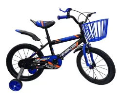 ROZBALENO: D�tsk� kolo UBCYC-04 velikost 16" modr� II.jakost - 1780 K�