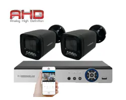 2 kamerov� AHD set HE2-56E 5Mpx 1920p, H.265, CZ menu - 3790 K�