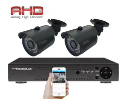 2 kamerov� AHD set WN2-58E 5Mpx 1920p, H.265, CZ menu - 3990 K�