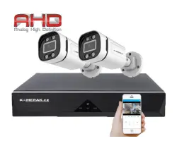 2 kamerov� AHD set WN2-59E 5Mpx 1920p, H.265, CZ menu - 3790 K�