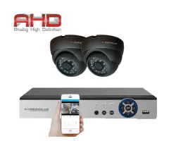 2 kamerov� AHD set HE2-64E 5Mpx 1920p, H.265, CZ menu - 3790 K�