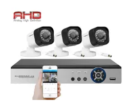 3 kamerov� set AHD WN3-50A 2Mpx 1080p, H.265, CZ menu - 3290 K�