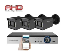 3 kamerov� AHD set HE3-57E 5Mpx 1920p, H.265, CZ menu - 4790 K�