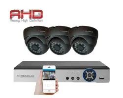 3 kamerov� AHD set HE3-64E 5Mpx,H.265, CZ menu - 4790 K�