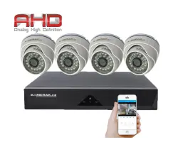 4 kamerov� AHD set WN4-51E 5Mpx 1920p, H.265, CZ menu - 5490 K�