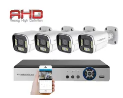 4 kamerov� AHD set HE4-54E 5Mpx 1920p, H.265, CZ menu - 5590 K�