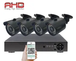 4 kamerov� AHD set WN4-58E s mic 5Mpx 1920p, H.265, CZ menu - 5890 K�