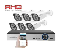 6 kamerov� AHD set HE6-55E 5Mpx 1920p, H.265, CZ menu - 7690 K�