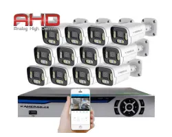 12 kamerov� AHD set HE12-54E 5Mpx 1920p, H.265, CZ menu - 15790 K�