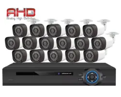 16 kamerov� AHD set HE16-50A 2Mpx 1080p, H.265, CZ menu - 12990 K�