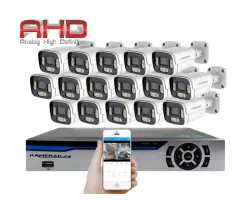 16 kamerov� AHD set HE16-54E 5Mpx 1920p, H.265, CZ menu - 19790 K�