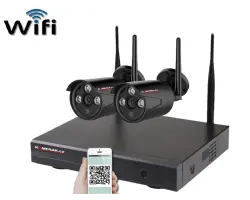 Bezdr�tov� 2 kamerov� set WiFi IP PRO WIP2-103B-Black 3MPx, CZ menu - 3590 K�