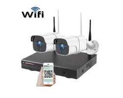 Bezdr�tov� 2 kamerov� set WiFi IP PRO WIP2-307C 5MPx, CZ menu - 4090 K�
