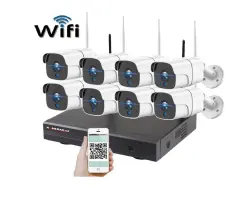 Bezdr�tov� 8 kamerov� set WiFi IP PRO WIP8-307C 5MPx, CZ menu - 12690 K�