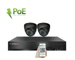 PoE IP 2 kamerov� set XM-211B 4MPx, CZ menu - 5090 K�