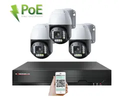 4K PoE IP 3 kamerov� set XM-PTZ-320D, 8Mpx, CZ menu - 9590 K�