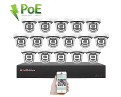 PoE IP 16 kamerov� set XM-1612A 3Mpx, CZ menu - 25190 K�