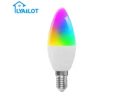 Inteligentn� E14 Wifi Control RGB Smart LYAILOT LED ��rovka WiFi - 180 K�