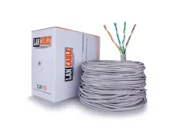 s�ov� kabel UTP CAT5e dr�t 305m box �ed� - 790 K�