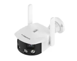 P2P smart WiFi IP kamera XM-04B 4MP 180� se dv�ma objektivy - 1890 K�