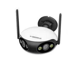 P2P smart WiFi IP kamera XM-77 8MP 180� se dv�ma objektivy - 2390 K�